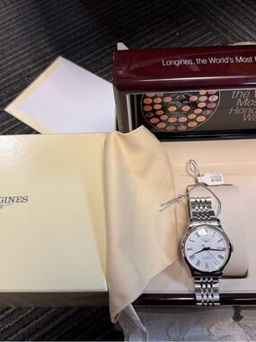 Longines Record Automatic Watch L2.821 – Brand New